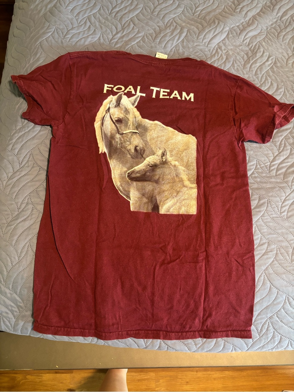 TAMU Vet Med Foal Team Tee